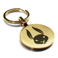 thumbnail image 1 of Stainless Steel Year of the Rabbit Zodiac Round Medallion Keychain Circle Ring, 1 of 2