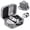 Gray, variant on STARTRC GAMES Hard Carrying Case for Meta Quest 3 & Quest 3S, Fits VR Headset, Third-Party Head Straps, Controllers & Accessories, Travel Storage Case