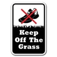 thumbnail image 1 of Keep Off The Grass Sign 12" X 18" Heavy Gauge Aluminum Signs, 1 of 1