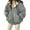 Light Blue, variant on EMMIOL Christmas Women's Y2K Reversible Oversize Fleece Hooded Jacket Sherpa Lined Long Sleeve Zip-Up Puffer Jacket,2025 Winter Warm Coat