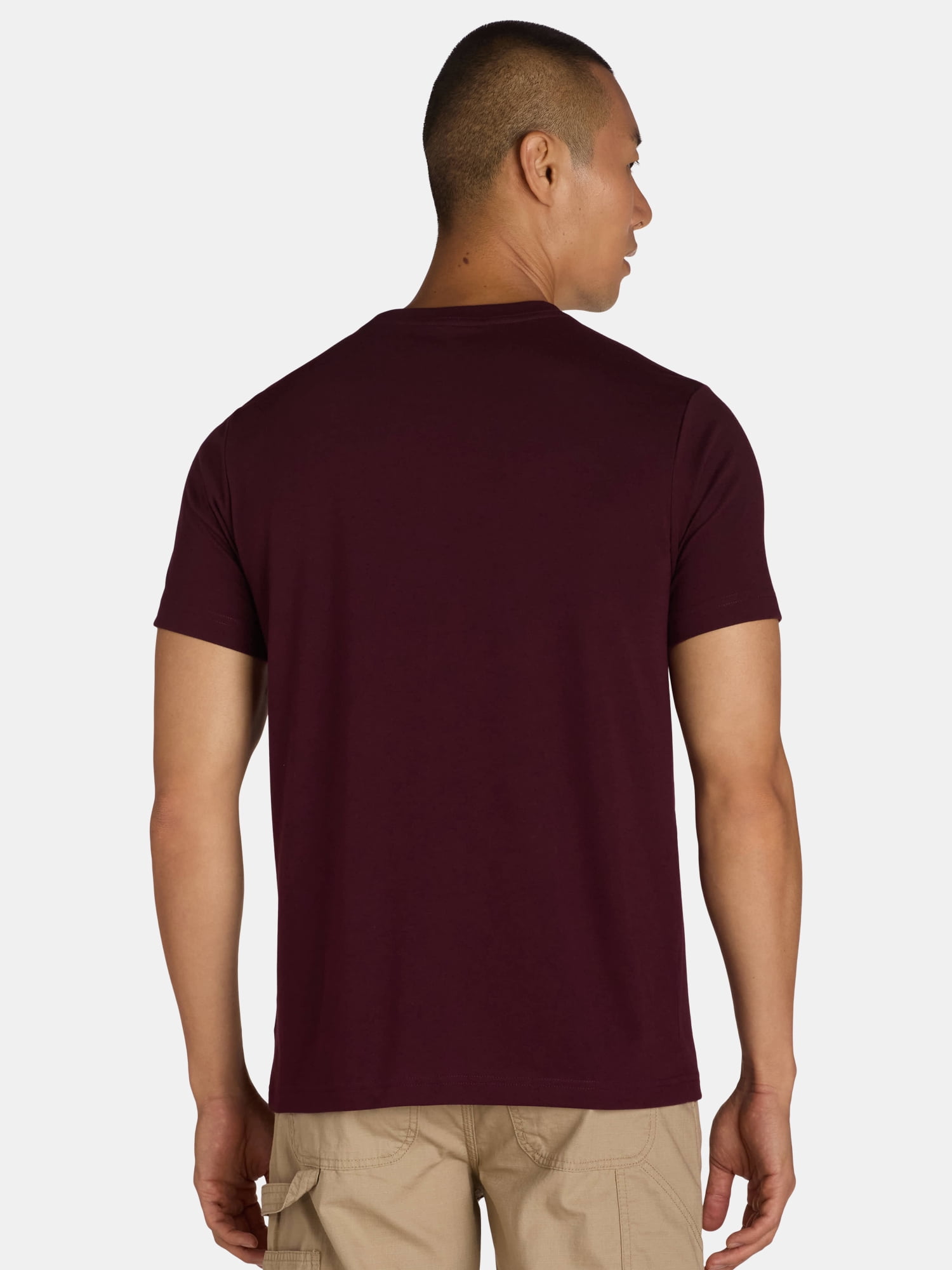 George Men's 5-Pack Crewneck Tee with Short Sleeves, Sizes XS-3XL