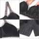 thumbnail image 4 of Women‘s Plus Size Bras Full Figure Lace Double Layer Ultimate Comfy Original Wirefree Support Bra Black D 44 Unique Bargains Sujetadores Básicos, 4 of 6