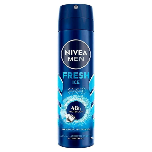 Antitranspirante NIVEA MEN Fresh Ice aerosol fresh ice antibacterial spray 150 ml
