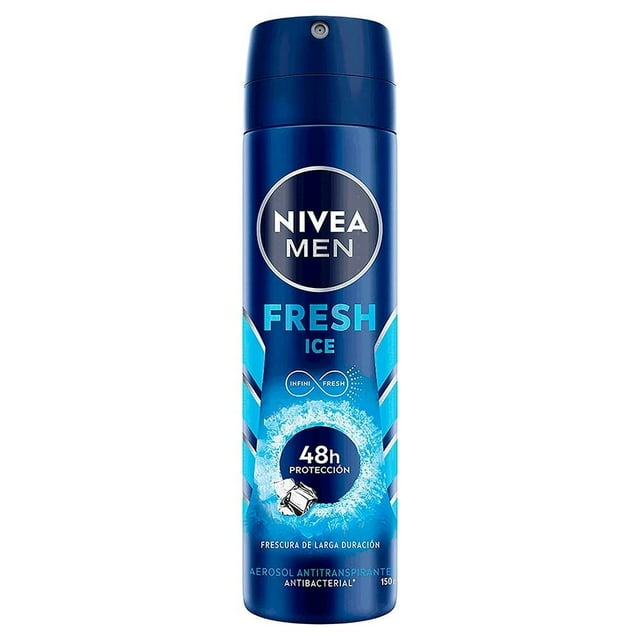 Antitranspirante NIVEA MEN Fresh Ice aerosol fresh ice antibacterial spray 150 ml