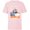 Soft Pink, variant on Disney Mickey & Minnie Mouse Skiing Join Our Winter Club Ski - Short Sleeve T-Shirt for Kids - Customized-Athletic Heather