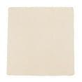 thumbnail image 2 of Light Beige Needlework Embroidery Fabric Stitching Plain Solid Color Cloth - 39x39cm, 2 of 9