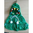 thumbnail image 1 of Disfraz navideño para mascota, tamaño pequeño y mediano, capa con forma de árbol de Navidad para perro Khepri Phalanx, 1 of 6