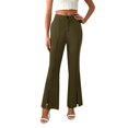 thumbnail image 1 of Women Pants Bell Bottoms Multi Colored Slim Trousers Ladies Work Leggings, 1 of 9