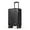 Black, variant on Alpha Joy Hard-shell ABS+PC Rolling Luggage 20" Carry-on Luggage with USB Port, Ruby