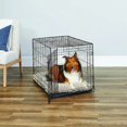 thumbnail image 2 of Single Door Folding Metal 36Inch Dog Crate Enhanced Security Includes LeakProof Pan Divider Panel For Medium To Large Sized Breeds, 2 of 7