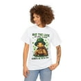 thumbnail image 3 of St Patrick's Day Turtle Shirt, Clover Shirt, Irish Shirt ID-0221-SQFM, 3 of 10