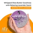 thumbnail image 2 of RA COSMETICS Whipped Shea Butter Lavender – 6oz | 100% Pure and Natural African Shea Butter for Men & Women - Ultimate Handcrafted Moisturizer with Essential Vitamins for Radiant Skin & Luscious Hair, 2 of 8