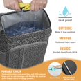 thumbnail image 5 of Dynamic Animal Print Cooler Backpack - 20L Insulated Soft Cooler for Camping, Hiking & Parties, High-Capacity & Portable, 5 of 5