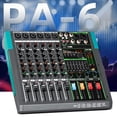 thumbnail image 3 of Mezclador de audio para DJ Depusheng PA6 de 6 canales con 256 efectos DPS, 3 of 9