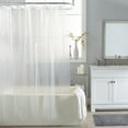 thumbnail image 3 of Bath Bliss 70" x 72" 3D Octagon Design EVA Shower Curtain in Clear, 3 of 5