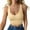 Khaki, variant on FhsagQ Bra Women Bras Stretchy Crop Top Women's Sexy V Neck Tank Top Sleeveless Summer Tops Slim Fit Sport Crop Tops Corset Top Basic Shirt Camisole Women's Bras Extra Small Booty Shorts White L
