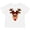 AA-White, variant on Inktastic Cute Girl Reindeer with Buffalo Plaid Bow Boys or Girls Toddler T-Shirt
