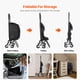 thumbnail image 5 of VEVOR Carrito de compras plegable de 36 l con bolsa de almacenamiento y 6 ruedas, 5 of 9