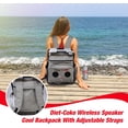 thumbnail image 4 of Diet Coke 24 Can Cooler Backpack and Folding Chair with Built-In Bluetooth Speakers, 4 of 5