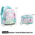 thumbnail image 2 of Mochila Octsky Castle Unicorn Green para niñas, set escolar, 2 of 7