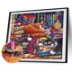 thumbnail image 2 of Wdftyju Kits de pintura de diamantes 5D DIY Gatos en el escritorio Taladro redondo completo Decoración de pared Artesanía Wdftyju 6jv9vb7ny5cp2et8, 2 of 9