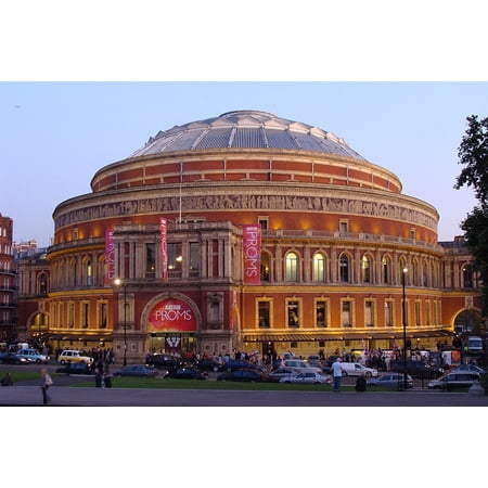 24x36 gallery poster, The Royal Albert Hall hosts concerts and musical events