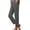 Dark Gray, variant on Women's High Waisted Cropped Trousers Lightweight Travel Yoga Pants Petite Ankle Slacks