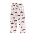 thumbnail image 2 of LazyOne Men's Fleece Pajama Pants, Nordic Pajama Bottoms for Men, Christmas (Red Truck, X-Large), 2 of 3