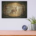 thumbnail image 4 of Luxe Metal Art 'Welcome Lodge Deer' by Lightbox Journal, Metal Wall Art, 16"x12", 4 of 9