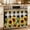 Yellow, variant on Oven Skirt Curtain for Kitchen 21.5x30 Inch, Sunflower Checkered Oven Curtain with 8 Ribbon Ties & Ruffle Trim, Stove Skirt Curtain Dishwasher for Cabinets Sinks Black Buffalo Plaid Pastoral Flowers