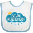 thumbnail image 3 of Inktastic Future Meteorologist Boys or Girls Baby Bib, 3 of 4