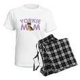thumbnail image 4 of CafePress - Yorkie Mom Women's Light Pajamas - Women's Short Sleeve Print T-Shirt and Pants Light Cotton Pajama Set, 4 of 7