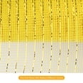 thumbnail image 4 of Uxcell PP Burlap Mesh 10" x 10 Yards Tinsel Foil Stripe Ribbon, Yellow+Gold 1 Roll, 4 of 6