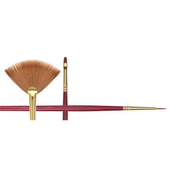 Princeton Brush 4000FB-10 Series 4000 Sable Synthétique Brush&44; Flipper, Taille 10