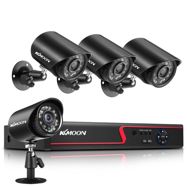 Sistema de cámara de seguridad para el hogar de 2 MP con disco duro de 1 TB y 8 canales