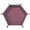 Coffee, variant on Visland Dice Tray PU Leather Dice Trays Folding Hexagon Dice Holder Tray for Dice Games Like RPG, DND and Other Table Games