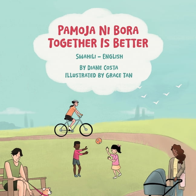 Language Lizard Bilingual Living in Harm Together Is Better (Swahili-English): Pamoja Ni Bora, (Paperback)