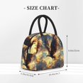 thumbnail image 2 of Disketp Golden Sky Bald Eagle Bolsa Térmica para Almuerzo, Lonchera con Abertura Amplia y Gran Capacidad, Organizador Reutilizable para Mujeres, Hombres y Adultos, 2 of 6