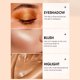 thumbnail image 5 of Fiudx Ofertas Relámpago Ojos De Doble Cabeza De Alto Brillo Sombra De Ojos Maquillaje De Ojos Gusano De Seda Acostado, 5 of 7