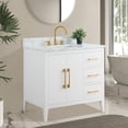 thumbnail image 2 of Vanity Art 36" Single Sink Bathroom Vanity Cabinet with Ceramic Countertop, 2 of 11