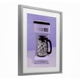 thumbnail image 2 of Stupell Industries Art Deco Disco Coffee Maker over Purple Gray Framed Print Under Glass, 13 x 16, by LISH Creative, 2 of 8