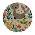 thumbnail image 4 of Orinice Cute Cat Round Table Cover Stain Resistant Washable Indoor Outdoor Tablecloth Kitchen Dining Wedding Parties Picnic Camping 100% Polyester Fiber 46-50, 4 of 8