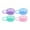 01-Multicolor, variant on FNGZ Storage Containers 4 Pcs Baby Pacifier Box, Pacifier Pacifier Storage Portable Pacifier Box Storage Case Box Container With Non-Slip Handle for Home Travel Multicolor