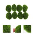 thumbnail image 1 of unbranded 8Ud Piedra Falsa Con Musgo Decorativo Verde Para Plantas Y De Interiores, 1 of 7