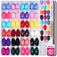 thumbnail image 1 of Press On Nails Teenitor Short Oval 24 colores, 576 unidades con pegamento, 1 of 7