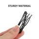 thumbnail image 3 of 20 pinzas de metal para el pelo para mujer, pasadores antideslizantes, pinzas para el pelo fino, accesorios para el cabello negro para peinado y uso en salón, 3 of 5