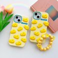 thumbnail image 5 of Kawaii Phone Cases Apply to iPhone 14 Pro Max,Cute Cartoon Cheese Phone Case Unique Fun Cover Case 3D, 5 of 5
