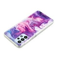 thumbnail image 5 of Allytech Compatible with Samsung Galaxy A33 5G Case, Marble Design Series Case for Women Boys Girls Soft Slim TPU Shockproof Cover for Samsung Galaxy A33 5G, Red Purple Marble, 5 of 7