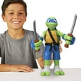 thumbnail image 6 of Tales of Teenage Mutant Ninja Turtles: Giant 12" Roll N Punch Leonardo Figure by Playmates Toys, 6 of 9