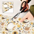 thumbnail image 6 of Yayeee Faucet Mat for Kitchen Sink 30" Diatomite Long Splash Guard Pad, Beige Birds Floral, 2 Pack, 6 of 7